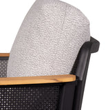 Chair With Armrests - Black / Black Multi
