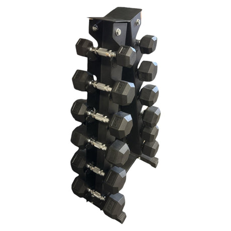 5 - 30 lb Dumbbell Set with Rack - available at Alpine Outlets in Denver