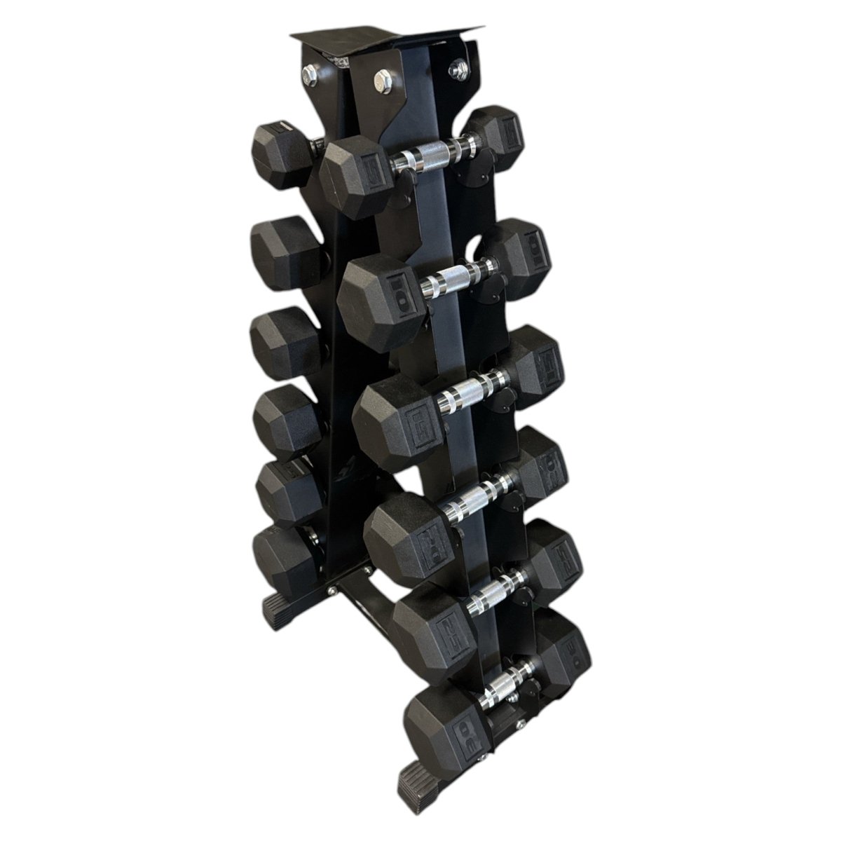 5 - 30 lb Dumbbell Set with Rack - available at Alpine Outlets in Denver