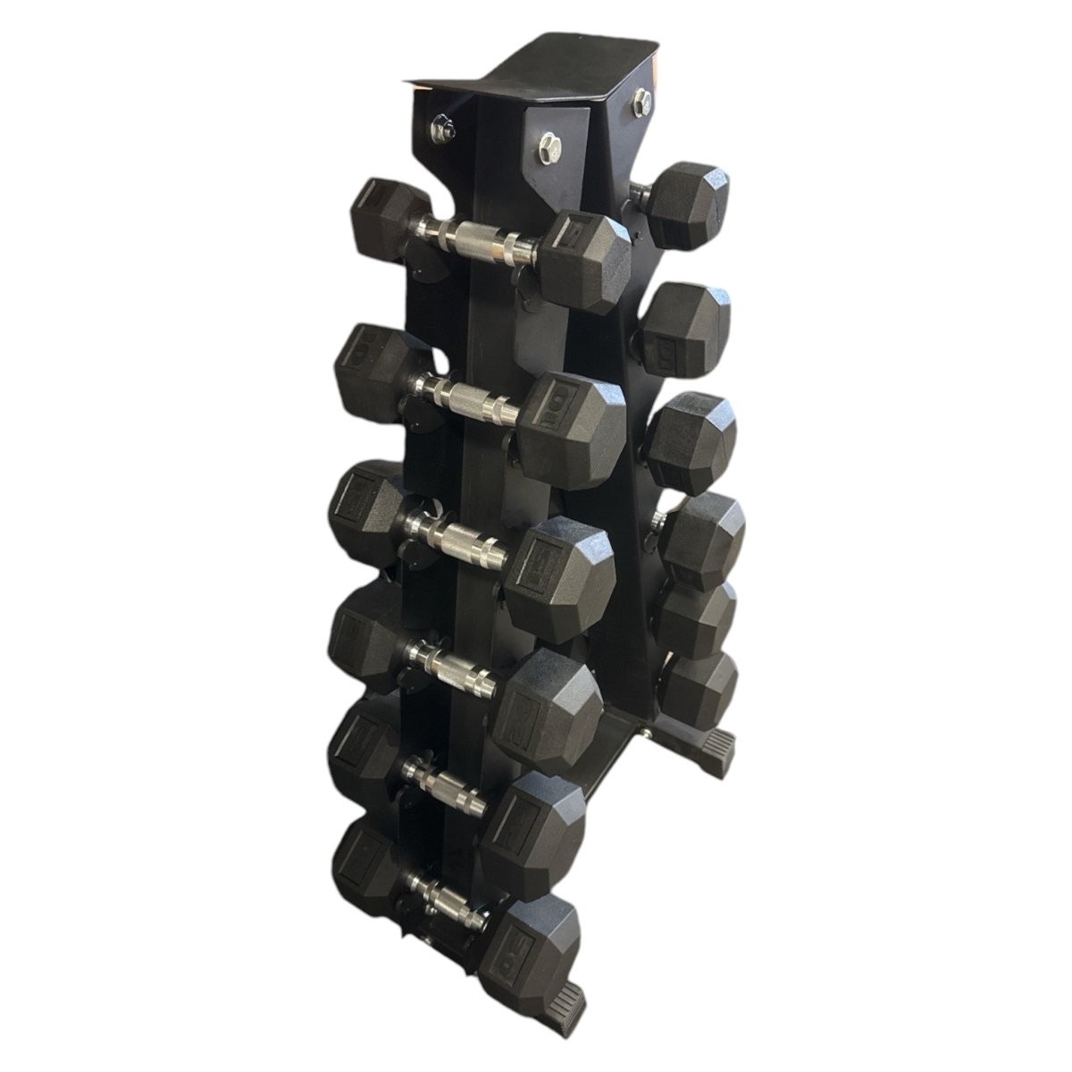 5 - 30 lb Dumbbell Set with Rack (Auction) - available at Alpine Outlets in Denver