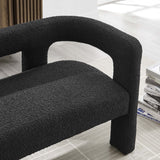 50 - Inch Kayla Boucle Upholstered Loveseat - Loveseats available at Alpine Outlets in Denver
