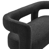 50 - Inch Kayla Boucle Upholstered Loveseat - Loveseats available at Alpine Outlets in Denver