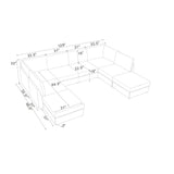 Modular Sectional With Custom Configuration