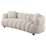 Whitney Contemporary Channel Tufted Boucle Sofa