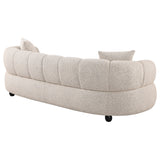 Whitney Contemporary Channel Tufted Boucle Sofa