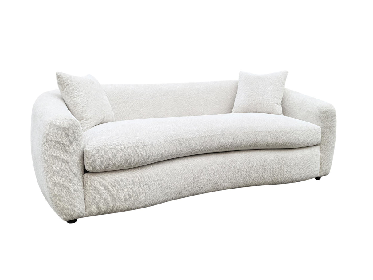 Isabella Sand Fabric Upholstered Sofa