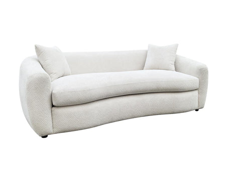 Isabella 2-Piece Fabric Upholstered Sofa Set, Sand