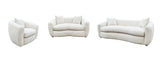 Isabella Fabric Upholstered Loveseat in Sand