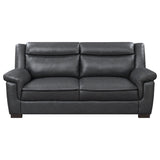 Arabella 2-Piece Upholstered Sofa Set in Grey
