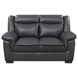 Arabella 2-Piece Upholstered Sofa Set in Grey