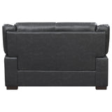 Arabella 2-Piece Upholstered Sofa Set in Grey