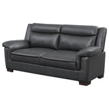 Arabella Upholstered Padded Arm Sofa in Grey