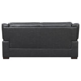Arabella Upholstered Padded Arm Sofa in Grey
