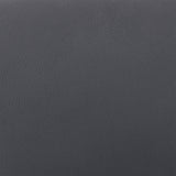 Capri - 26" Swivel Modern Black Metal And Slate Gray Faux Leather Barstool