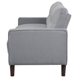 Bowen Upholstered Track Arm Tufted Sofa - Grey