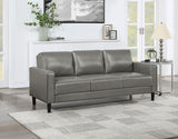 Ruth Upholstered Track Arm Sofa in Grey