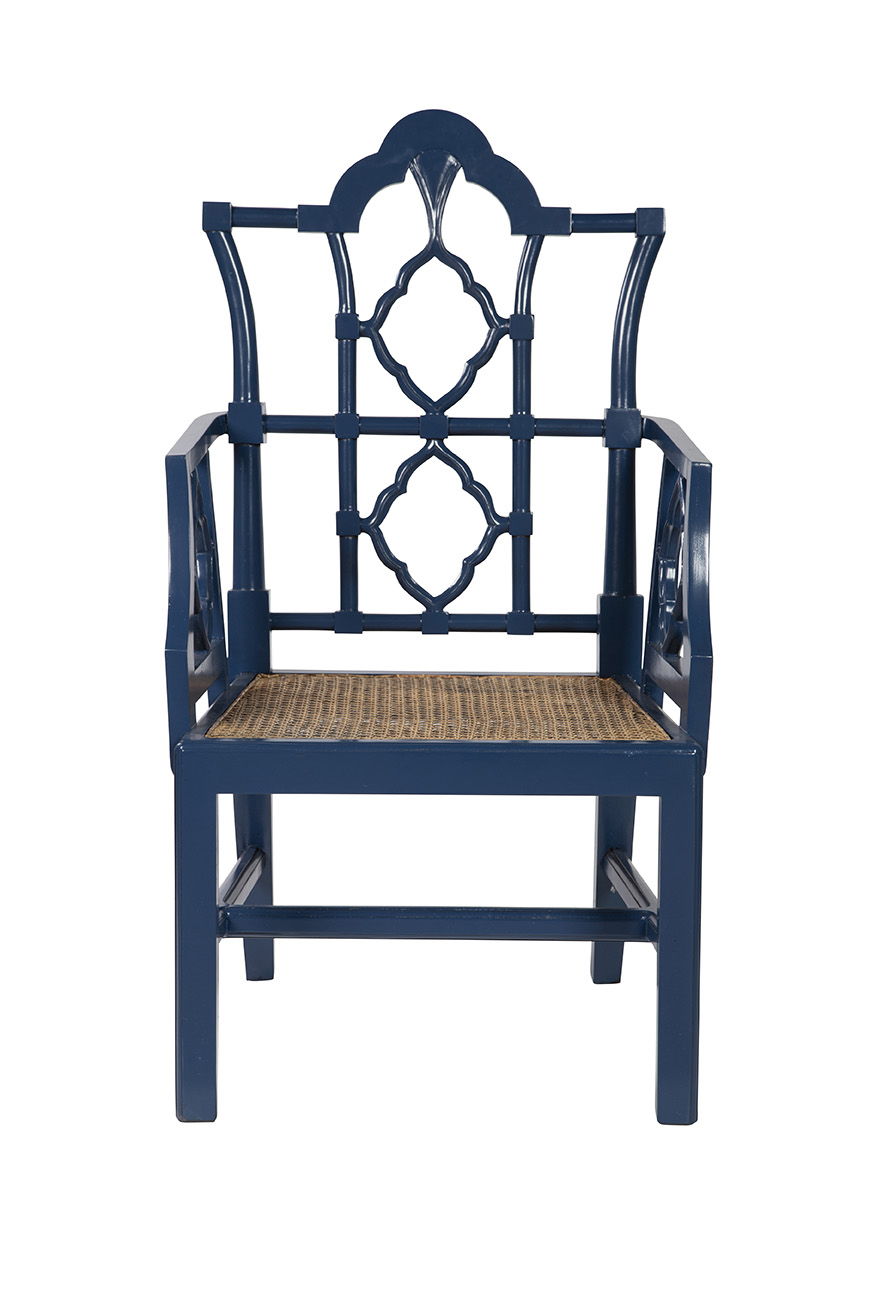 Italian - Arm Chair (Set of 2) - Blue