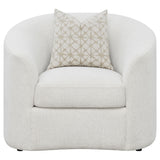 Rainn Boucle Upholstered Sloped Arm Accent Chair