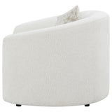 Rainn Boucle Upholstered Sloped Arm Accent Chair