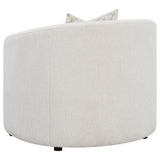Rainn Boucle Upholstered Sloped Arm Accent Chair