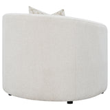 Rainn Boucle Upholstered Sloped Arm Accent Chair