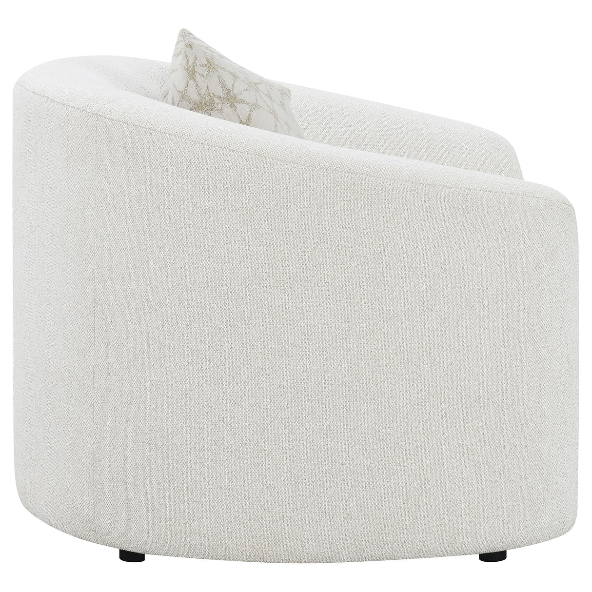 Rainn Boucle Upholstered Sloped Arm Accent Chair