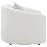 Rainn Boucle Upholstered Sloped Arm Accent Chair