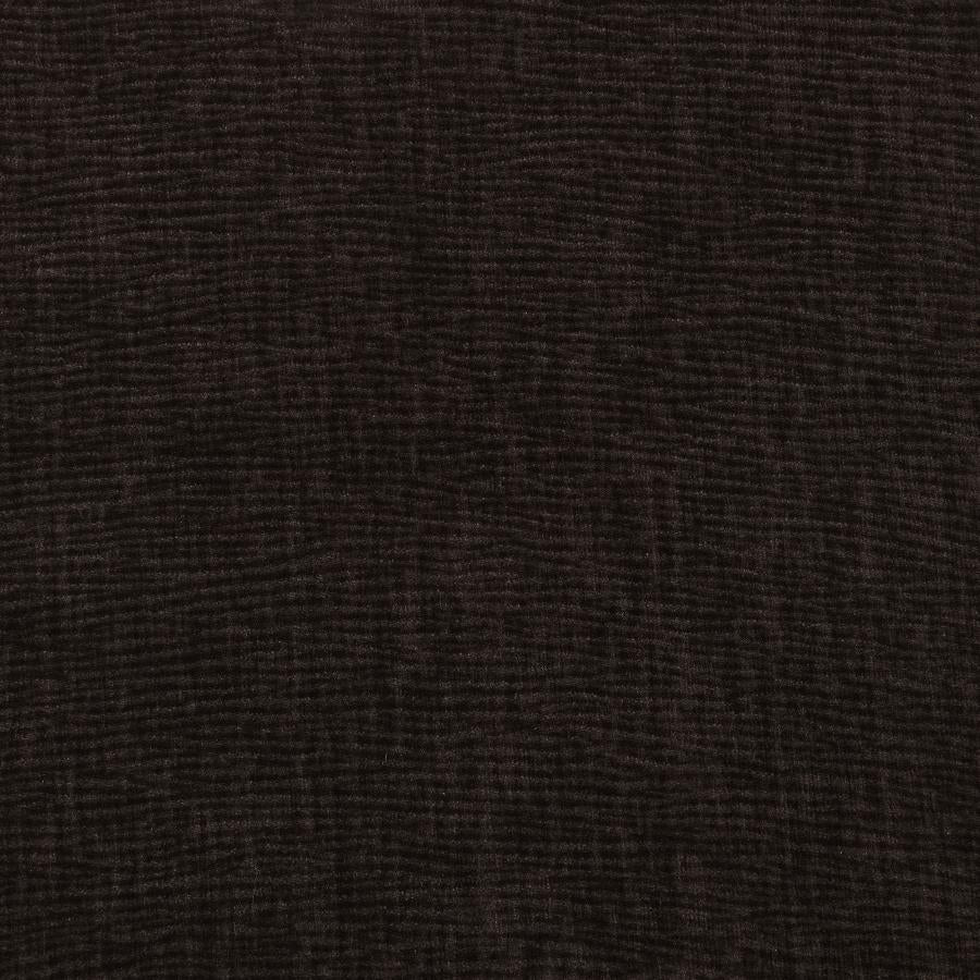 Jade Latte Chenille Upholstered Contemporary Track Arm Sofa