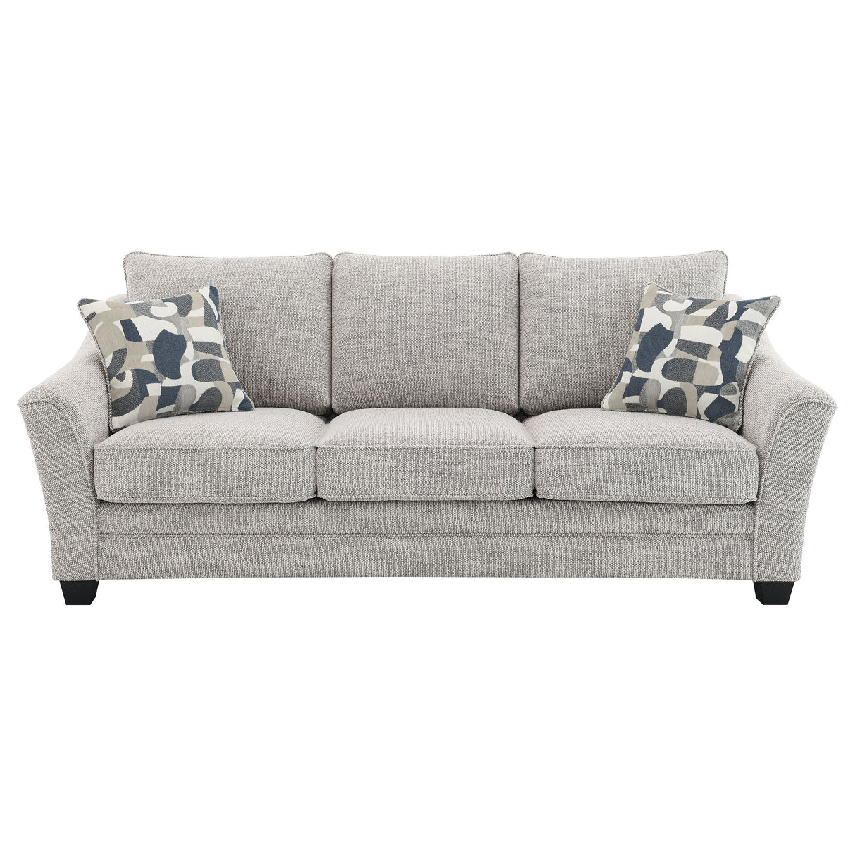 Tomkins 2-Piece Boucle Sofa Set - Light Grey