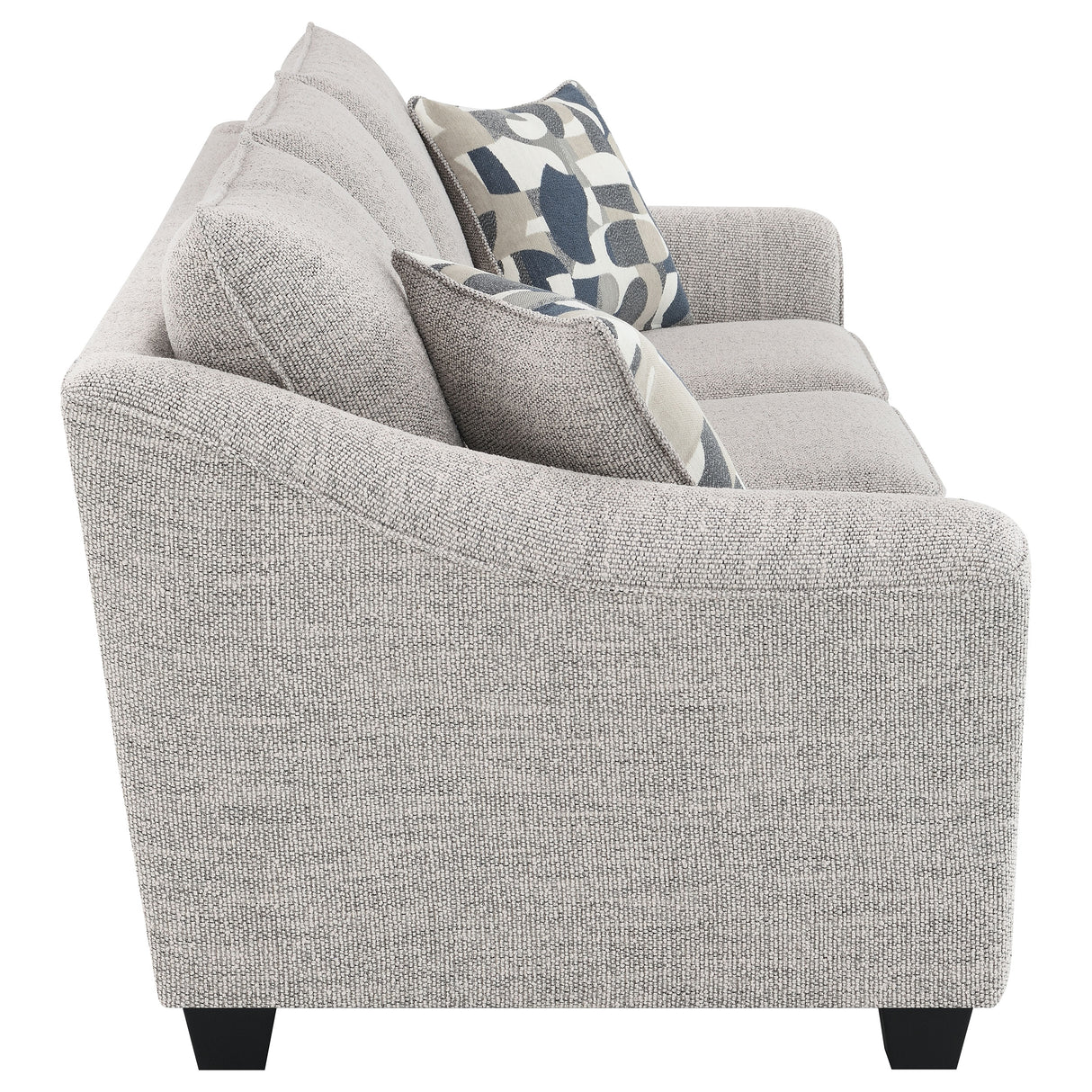 Tomkins 2-Piece Boucle Sofa Set - Light Grey