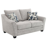 Tomkins 2-Piece Boucle Sofa Set - Light Grey