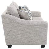 Tomkins 2-Piece Boucle Sofa Set - Light Grey