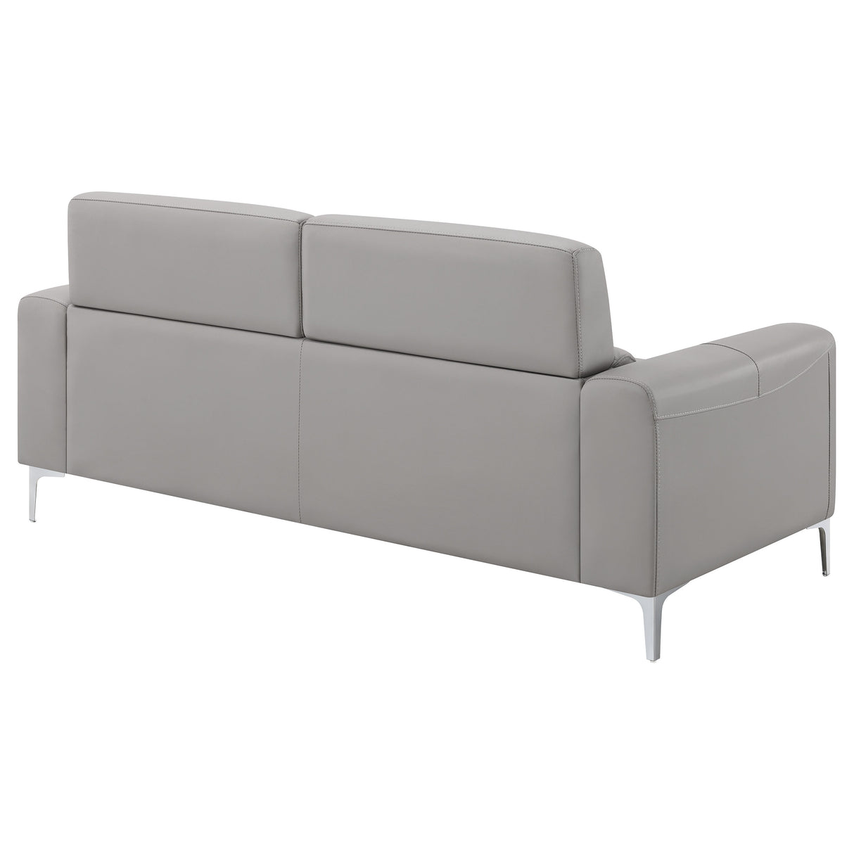 Glenmark Upholstered Track Arm Sofa in Taupe