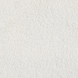 Isabella Faux Sheepskin Loveseat in Natural Ivory