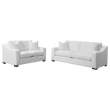 Ashlyn 2-Piece Upholstered Sofa Set - White