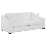Ashlyn 2-Piece Upholstered Sofa Set - White
