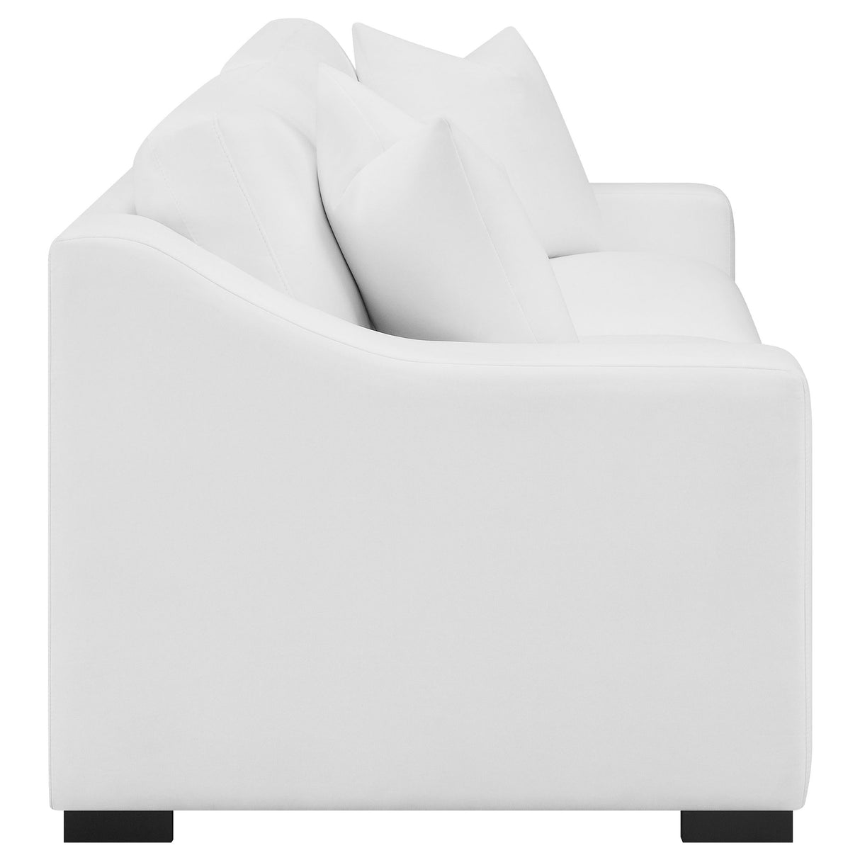 Ashlyn 2-Piece Upholstered Sofa Set - White