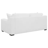 Ashlyn Upholstered Sloped Arm Sofa - White