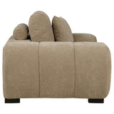 Octavia Upholstered Track Arm Accent Chair - Camel