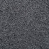 Octavia Upholstered Rectangular Ottoman Charcoal Grey