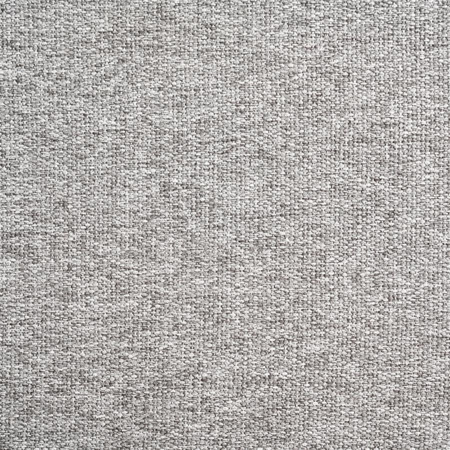 Vaughn Grey Fabric Upholstered Mid-Century Flared Arm Sofa