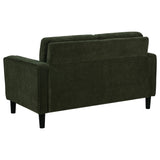 Ruth 2-Piece Matcha Green Track Arm Sofa