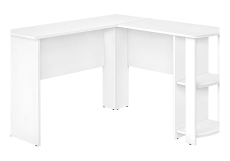 Computer Desk, Home Office, Corner, Storage Shelves, L Shape, Laptop, Contemporary & Modern - Corner Desks - Alpine Outlets