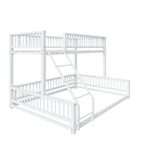 Bunk Bed With Ladder And Safety Guardrails