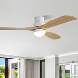 52" Ceiling Fan With Dimmable LED Light, 6 Speed DC Motor, 3 Blades - Ceiling Fans available at Alpine Outlets in Denver