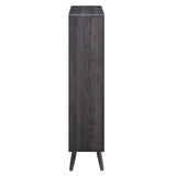 52" Wood Grain Bookcase with 5 Open Storage Shelves - Bookcases available at Alpine Outlets in Denver