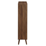 52" Wood Grain Bookcase with 5 Open Storage Shelves - Bookcases available at Alpine Outlets in Denver