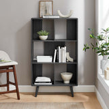 52" Wood Grain Bookcase with 5 Open Storage Shelves - Bookcases available at Alpine Outlets in Denver