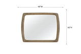 Pagosa - Mirror With Bowties - English Knotty Oak