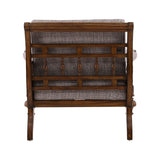 Peterson - Occasional Chair - Dark Brown / Gray